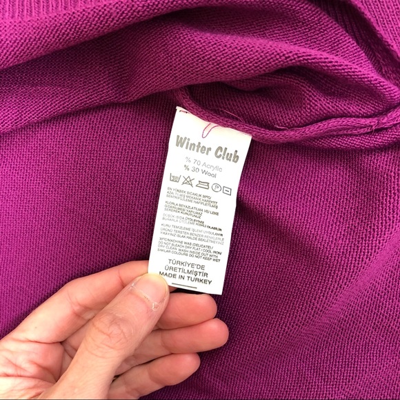 Magenta Sweater - Picture 3 of 4